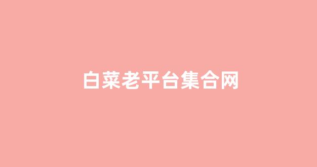 白菜网资讯